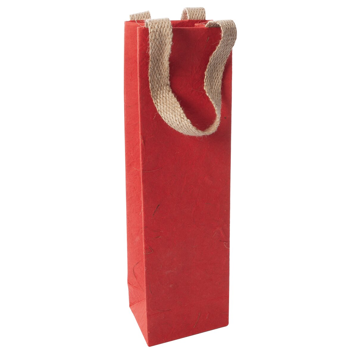 Red gift bag with handle