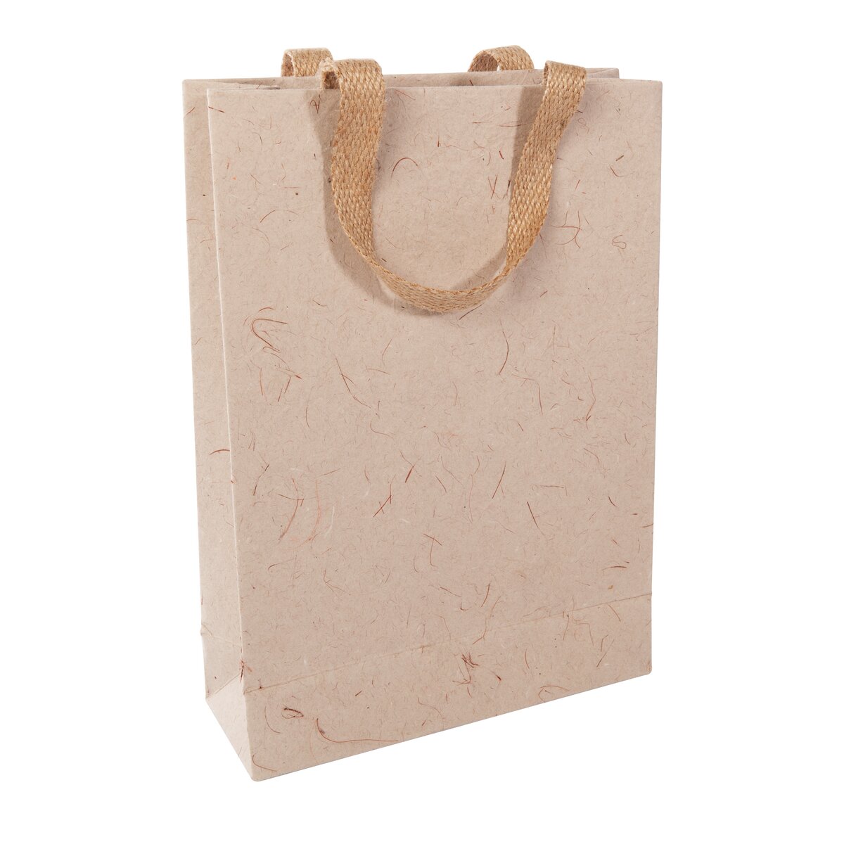 Paper bag with brown handles