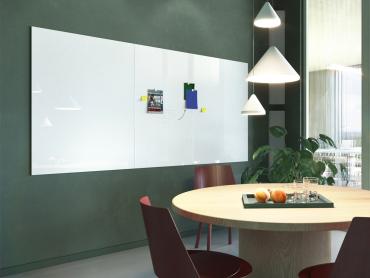 Artverum Glas-Whiteboards im Besprechungsraum