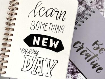 Handlettering als Hobby