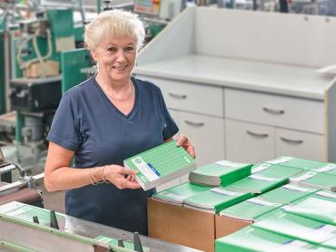 Druck von Formularbüchern