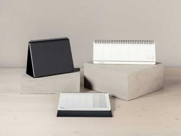 SIGEL Conceptum Tischkalender in schwarz