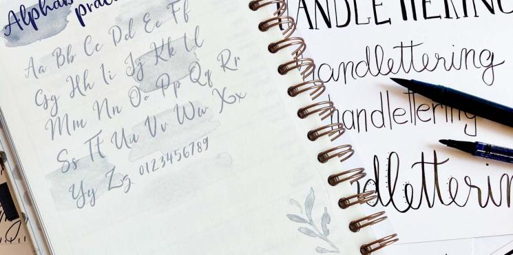 Definition von Handlettering