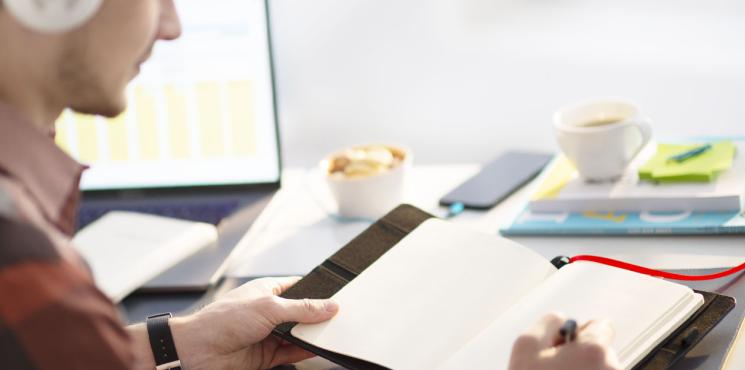 Handschrift mit eigenem Stil