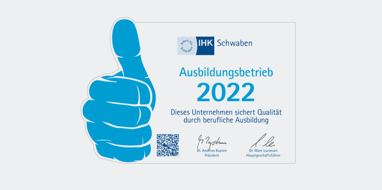 SIGEL ist Ausbildungsbetrieb 2022