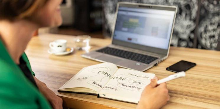 Mind Mapping mit der Hand: Kreativität sichtbar machen