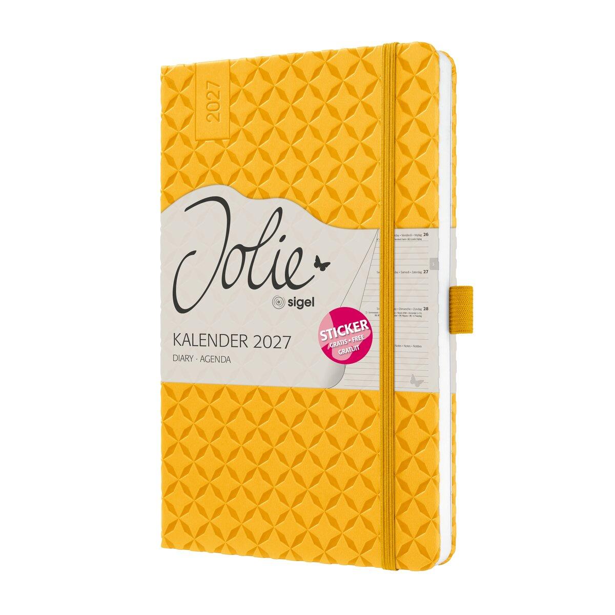 Der SIGEL Wochenkalender Jolie Flair 2027 ist ideal für die Strukturierung und Planung von wöchentlichen Terminen