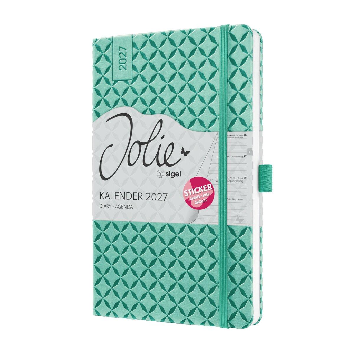 Der SIGEL Wochenkalender Jolie Flair 2027 ist ideal für die Strukturierung und Planung von wöchentlichen Terminen