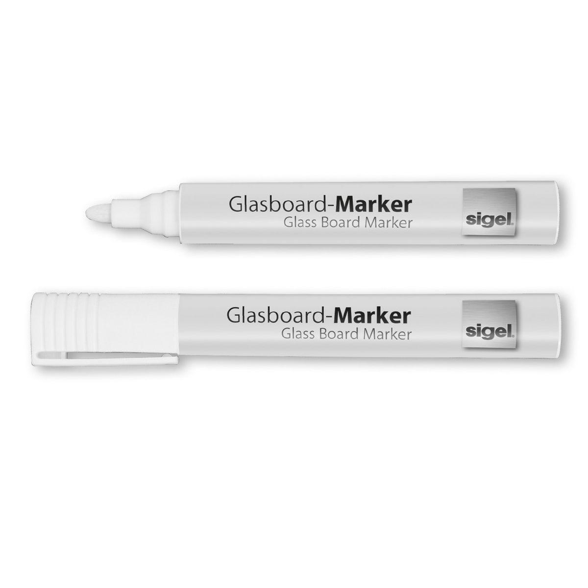 GL715 Glasboardmarker Verpackungseinheit weiss