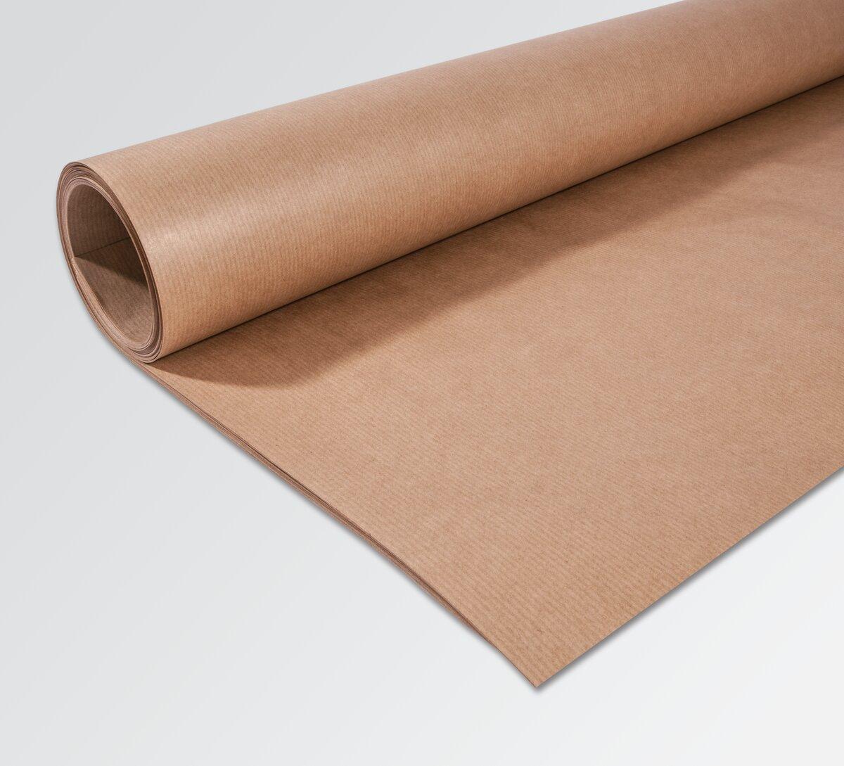 Brown paper rolled up