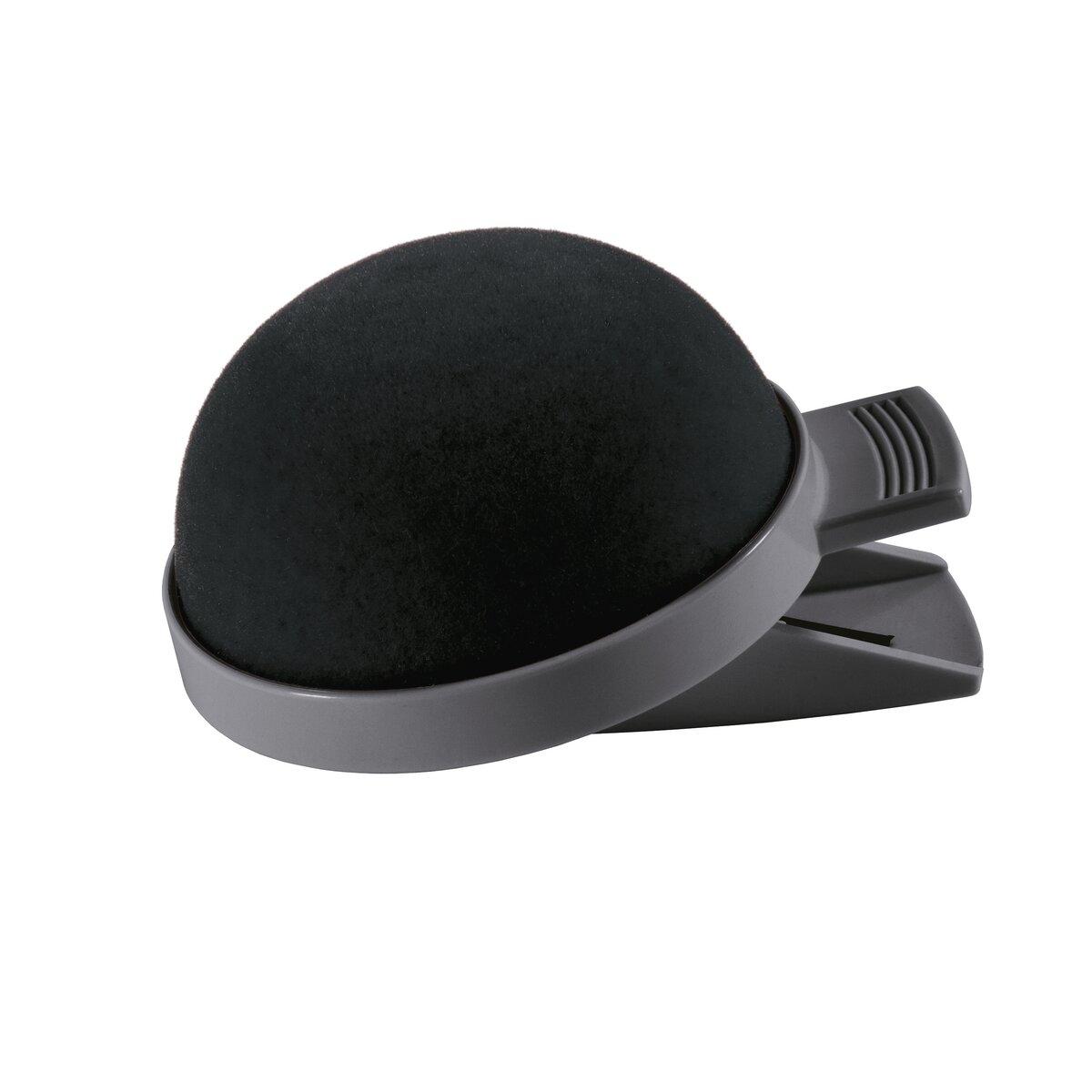 Black sponge applicator with grey handle