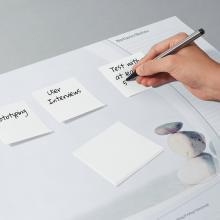 Hand writing on notepad