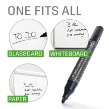 Markers on glass, whiteboard, paper