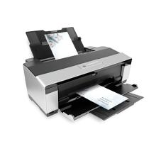 Printer with inlaid paper