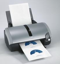 Printers with printed CDs