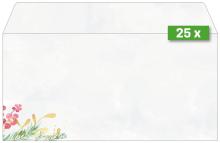 Floral Envelope Pack of 25