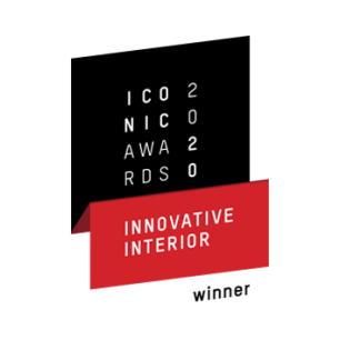 Prix de design - Iconic Awards 2020 Innovative Interior Winner