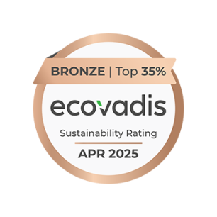 Ecovadis Auszeichnung in Bronze