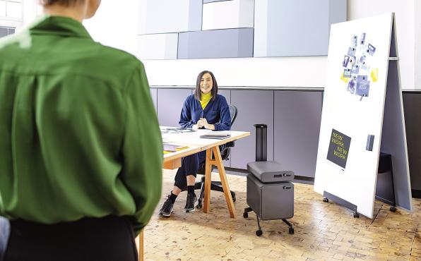 Flexibel arbeiten mit dem Office Caddy System Header