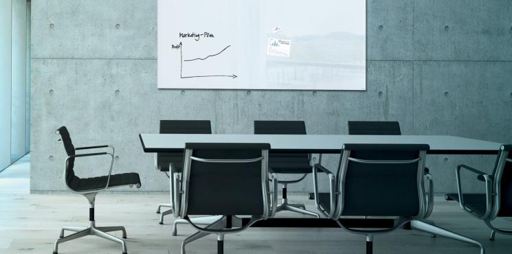 Artverum Glas-Whiteboards glänzend