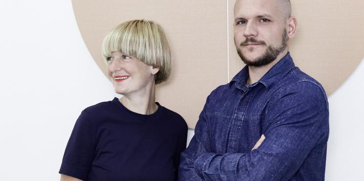 Designer Marcel Besau und Eva Marguerre 