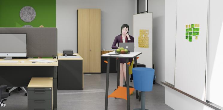 Moderne Arbeitsumgebung mit Büro Optimal Teaser