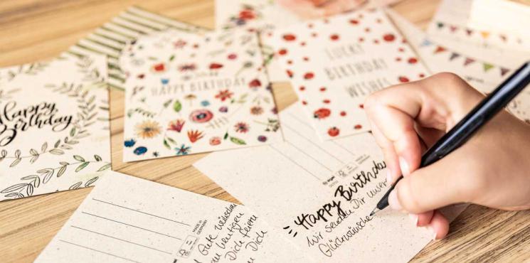 Handlettering kunstvoll gestalten mit SIGEL Karten