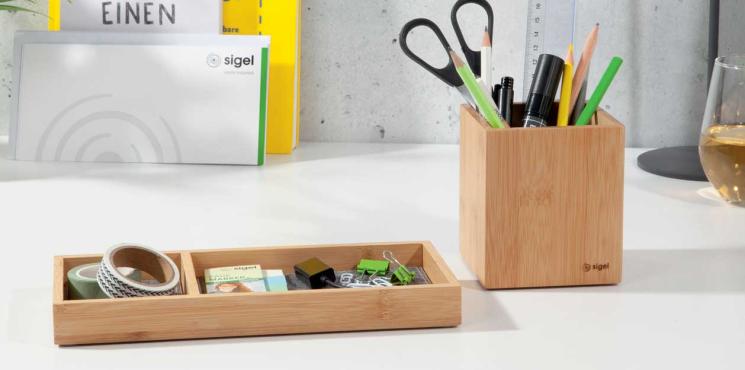 Ordnung darf Freude machen – mit SIGEL den Arbeitsplatz natürlich gestalten