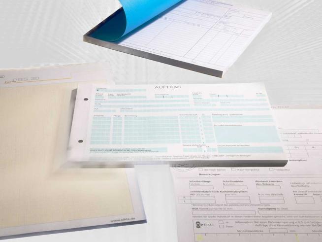 Sortiment an Organisationsformularen von SIGEL