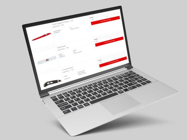 Laptop mit Smartpro Closed Shop von Bachl