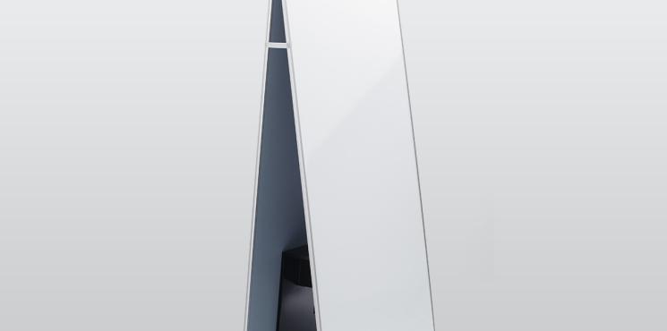 SIGEL - Mobile Board System - Lavagna bianca, Pinboard per scrivere e appuntare