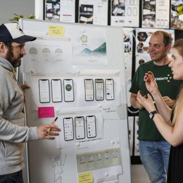 Boardkonzept Meet up für Innovation Natives Teaser