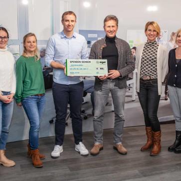 SIGEL Spende an „Kinder wollen leben, spielen, lachen e. V.“