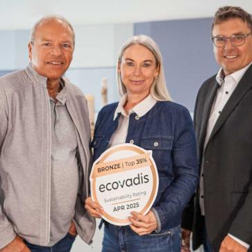 SIGEL erhält EcoVadis Bronze Medaille 2025