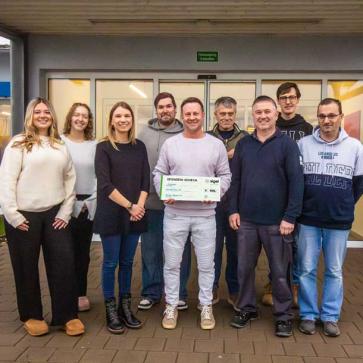 SIGEL spendet 500 Euro an die Lebenshilfe Donau-Ries