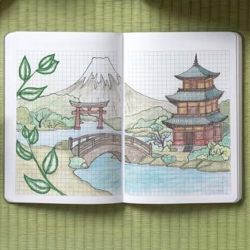 Re‑Up Notizbuch & japanische Inspiration